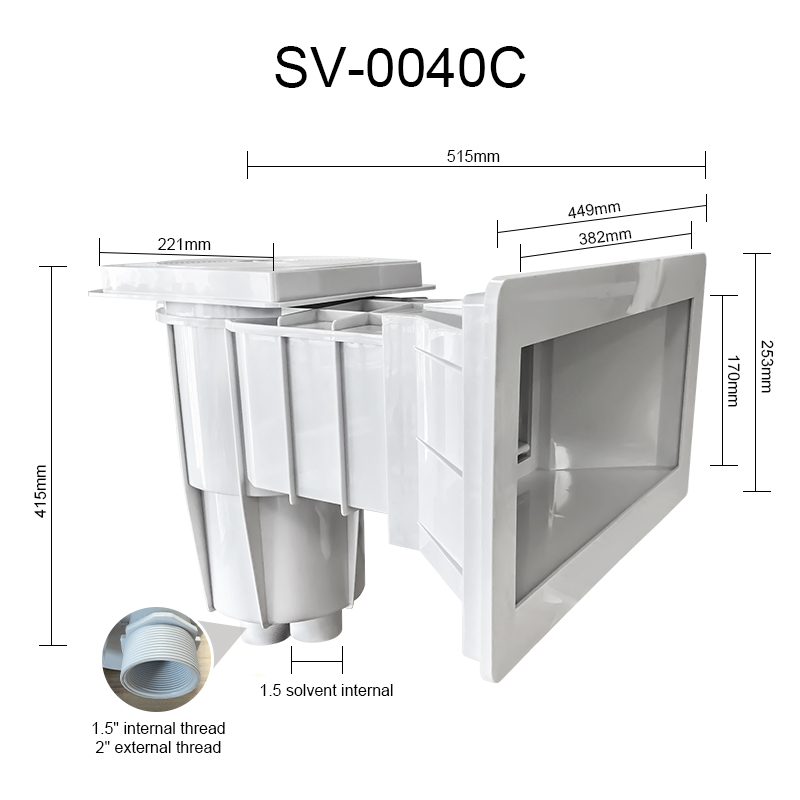 Swimming Pool Skimmer SV-0040C