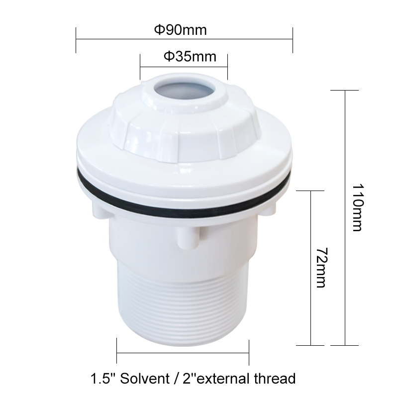 Outlet Fitting SV-2828V for Vinyl Pool