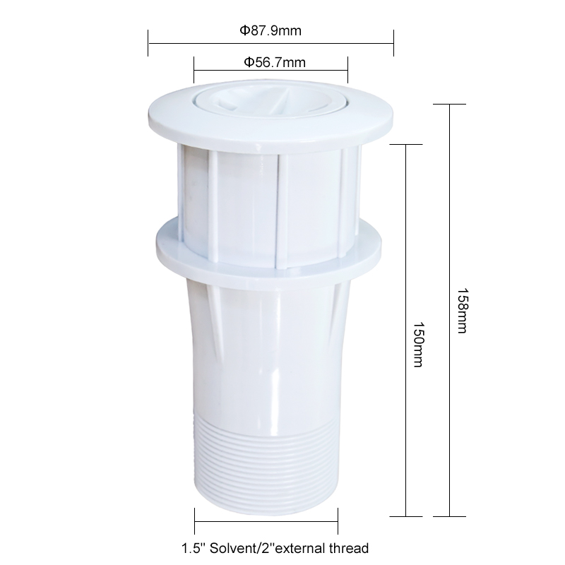 Suction Nozzle SV-2827C For Concrete Pool