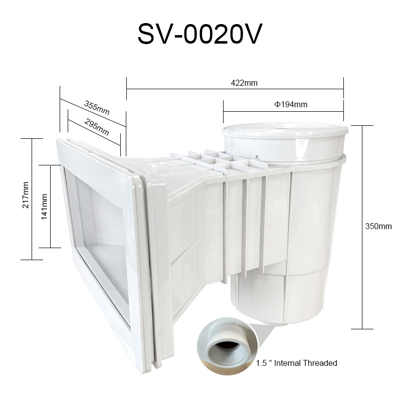 swimming pool skimmer SV-0020V