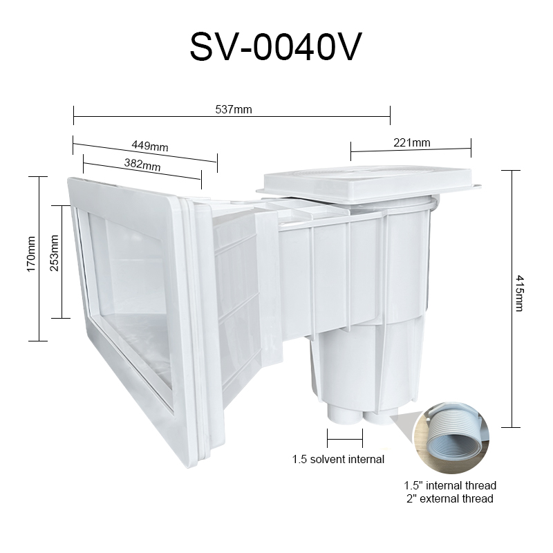 Swimming Pool Skimmer SV-0040V